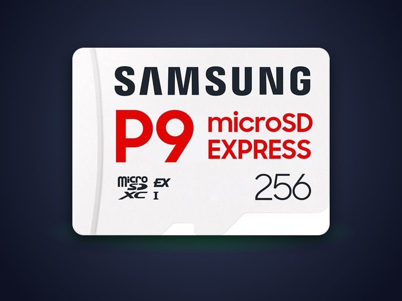 Samsung P9 Express 256GB microSD Express card